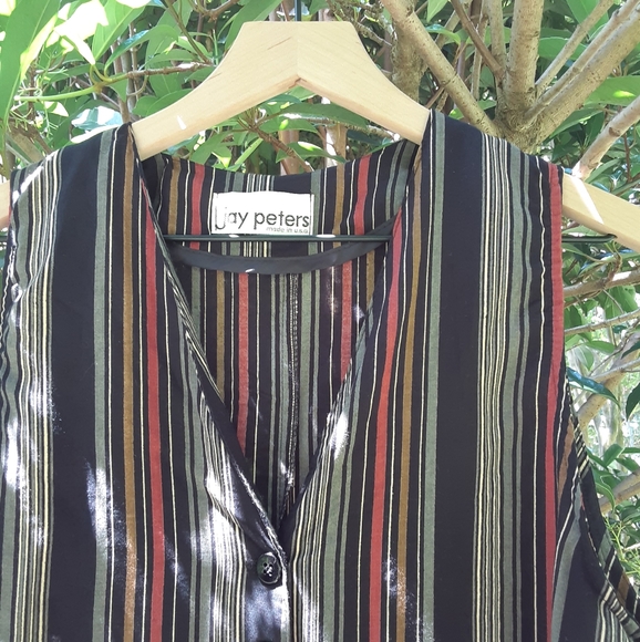 Striped Duster - Picture 2 of 4